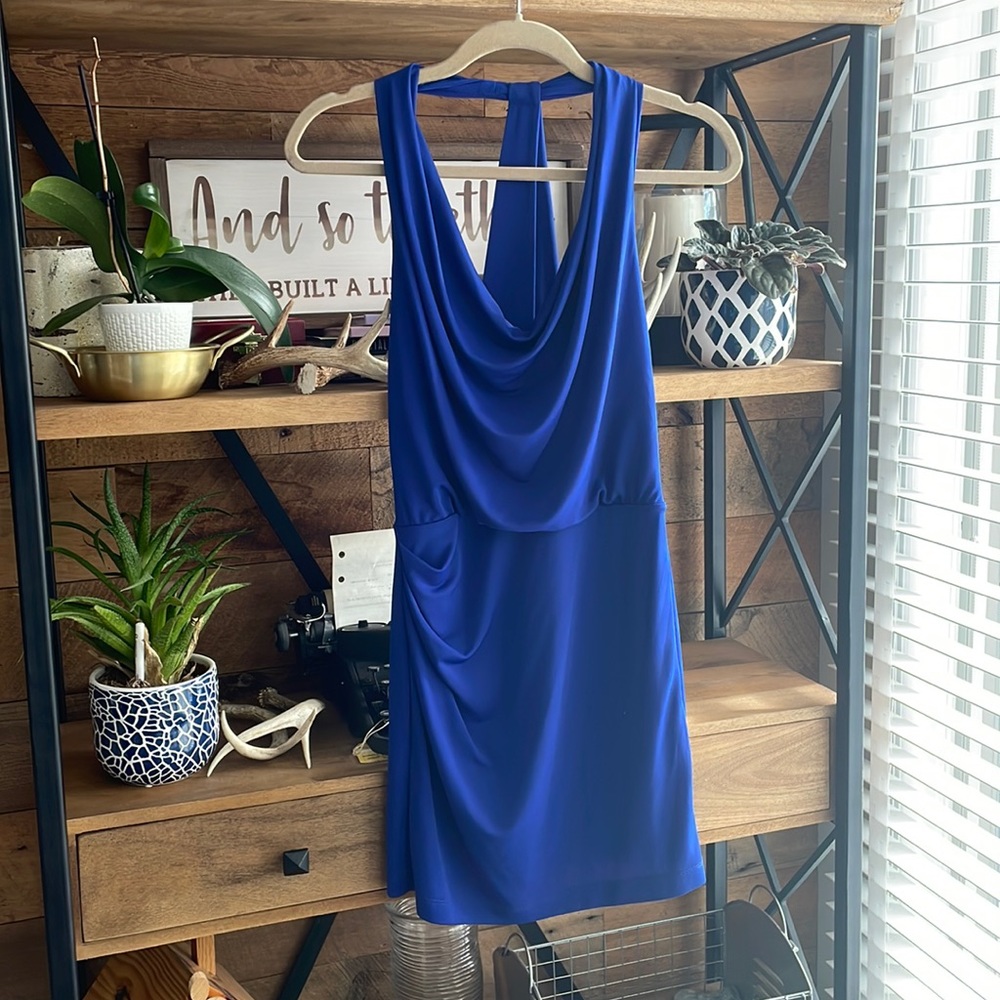 BCBG Mini royal blue dress